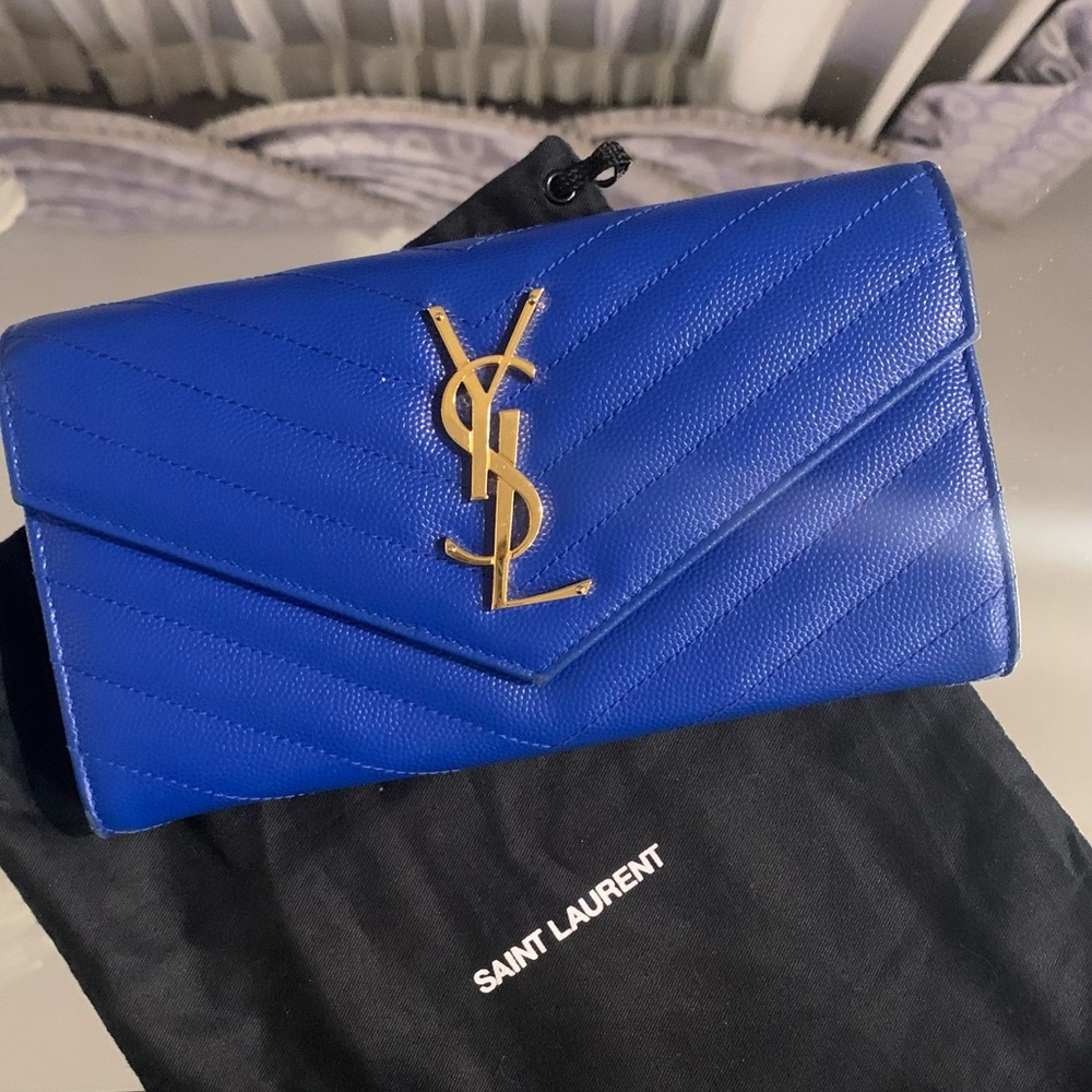 SOLD YSL Envelope Wallet